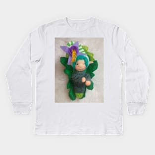 Pixie Glow Worm Kids Long Sleeve T-Shirt